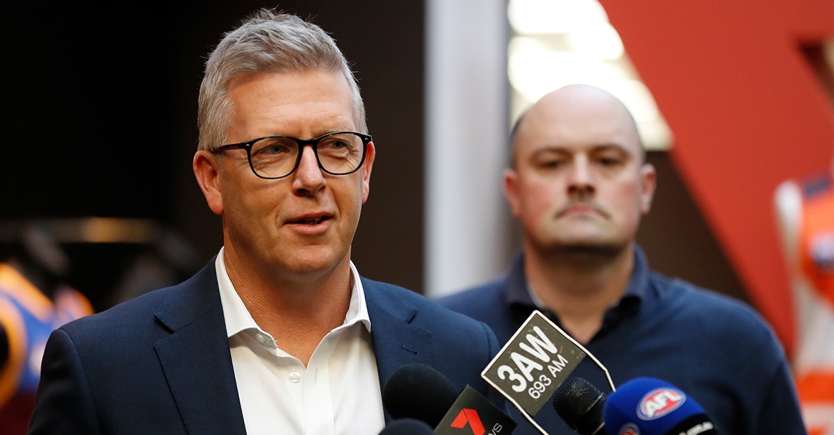 web rule changes combatting congestion.jpg Football operations boss Steve Hocking will propose eight recommendations before the Competition Committee next Wednesday. - Brisbane Lions